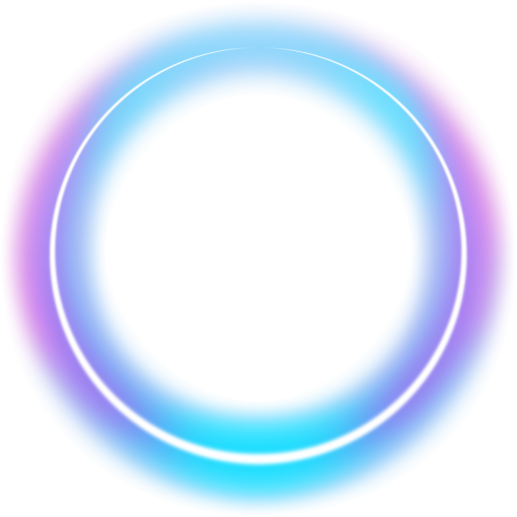 Glowing Neon Circle